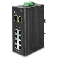 PLANET IGS-10020MT Industrial L2+ 8-Port 10/100/1000T + 2 100/1000X SFP Managed Switch
